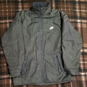 Vintage Nike windbreaker with fuzzy inside
